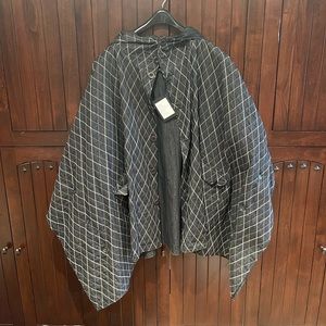 Double face jeans denim hoodie jacket